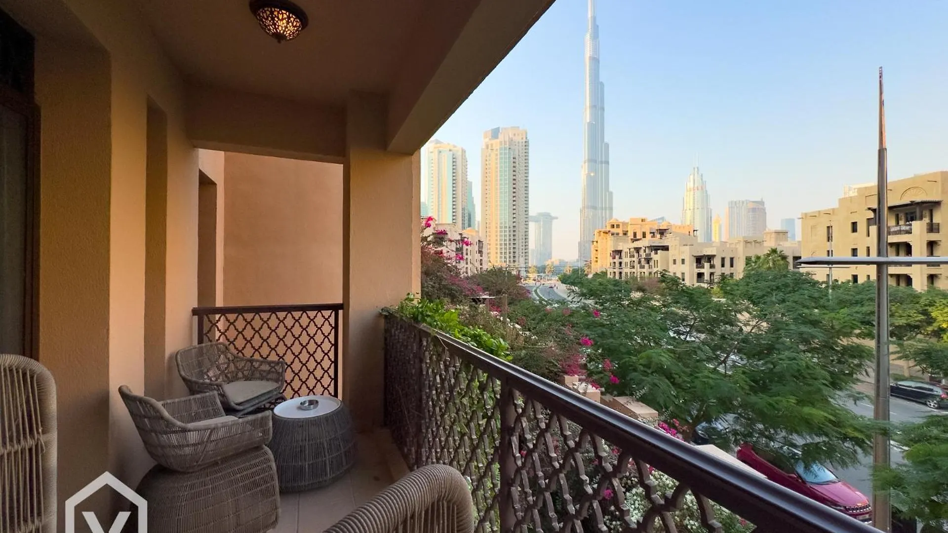 Veluxa -Heritage 3 Bed Burj View Dubai Apartamento